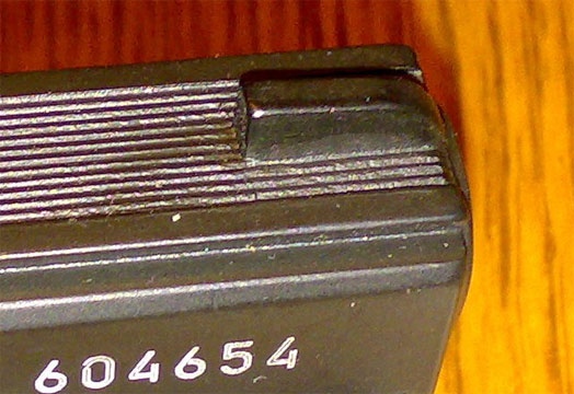 Мушка является частью затвора. Weihrauch HW 75.